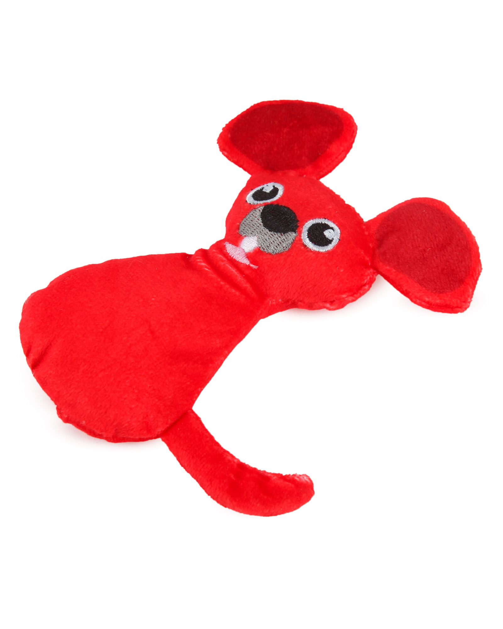 Игрушка для кошек Barbaks Мышь Сыролюб с кошачьей мятой 14см - фото 3