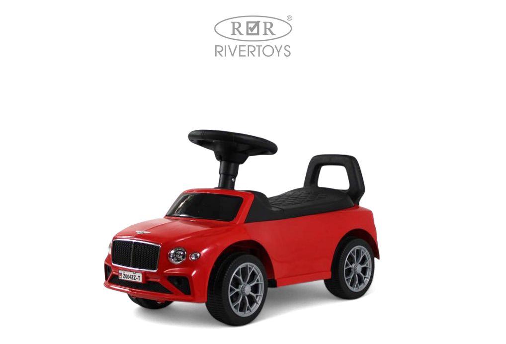 Каталка RIVERTOYS Z004ZZ-T-RED красный - фото 1