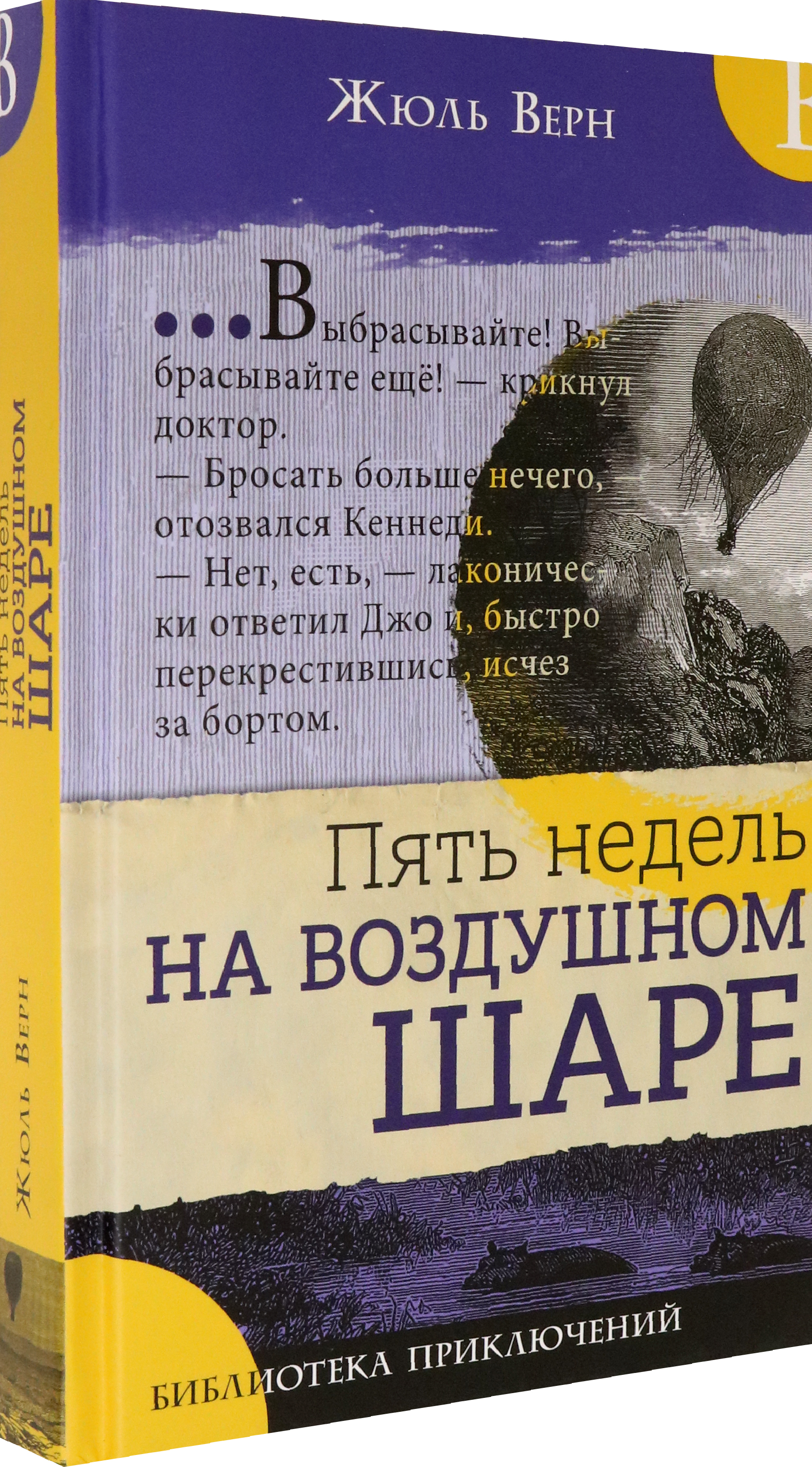 Книга Лабиринт Пять недель на воздушном шаре - фото 2