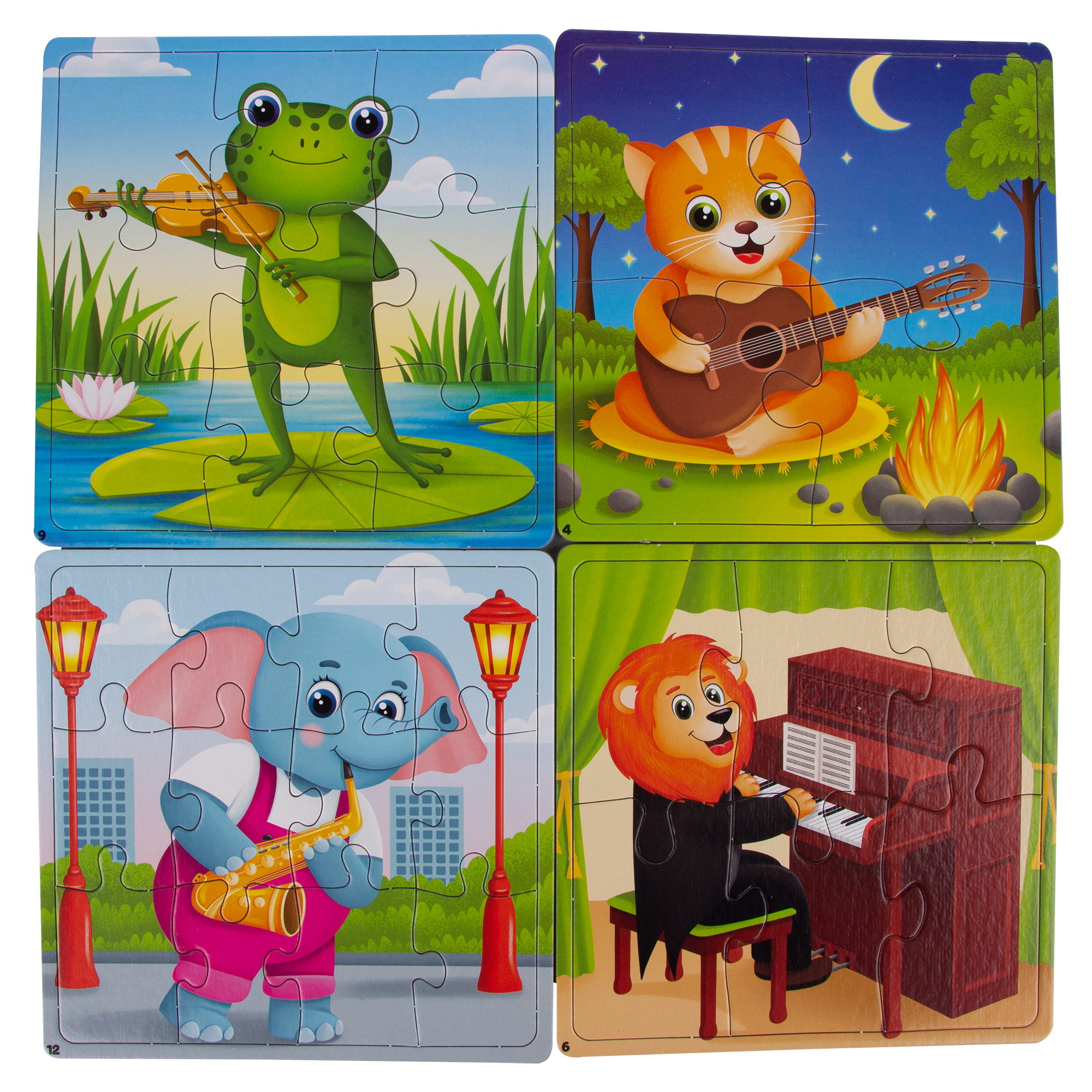 Игрушка KiddieArt пазл - фото 6