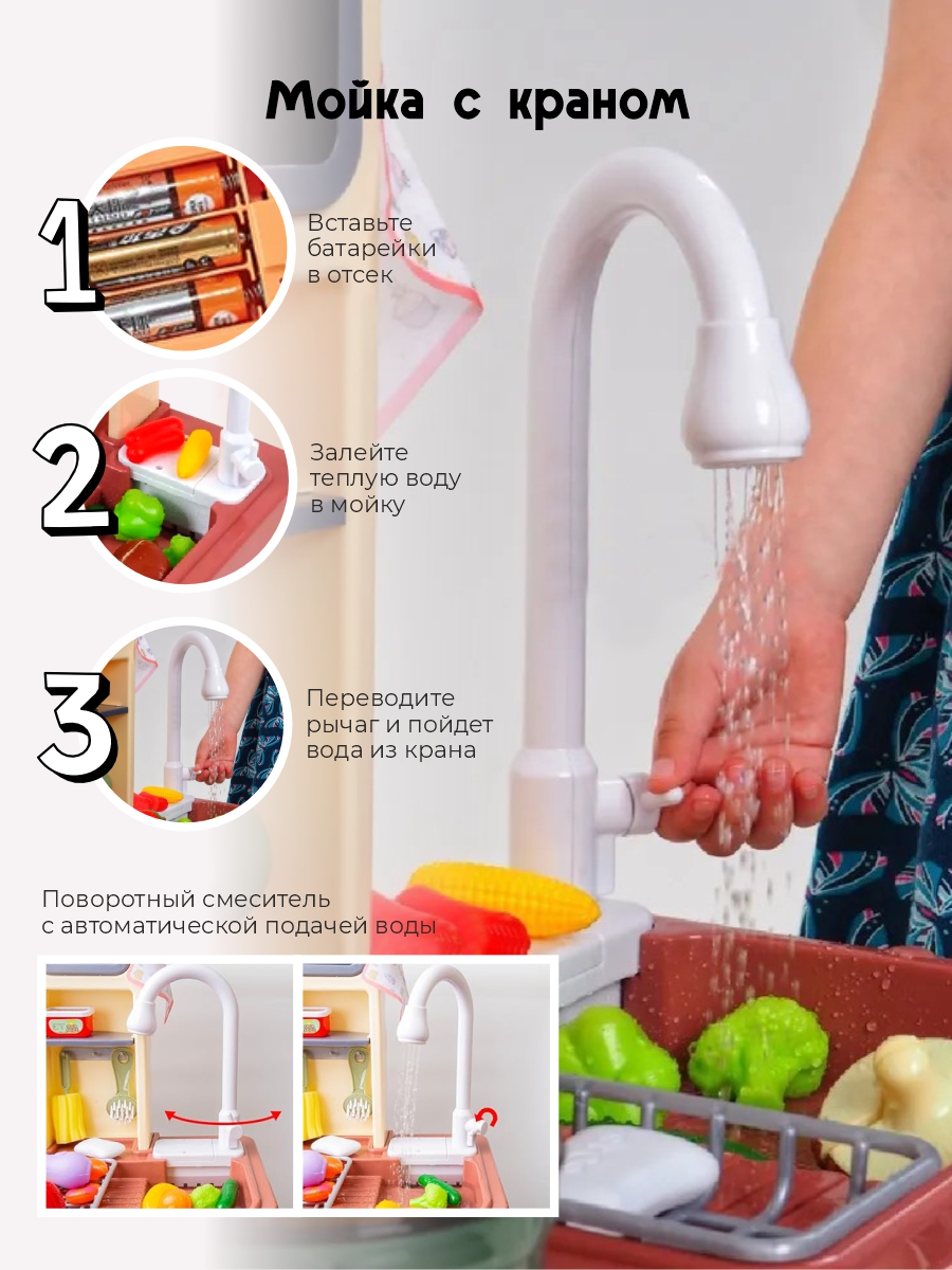 Игрушечная кухня Зайка любит - фото 5