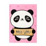 Блокнот Erhaft Панда 32 лист.