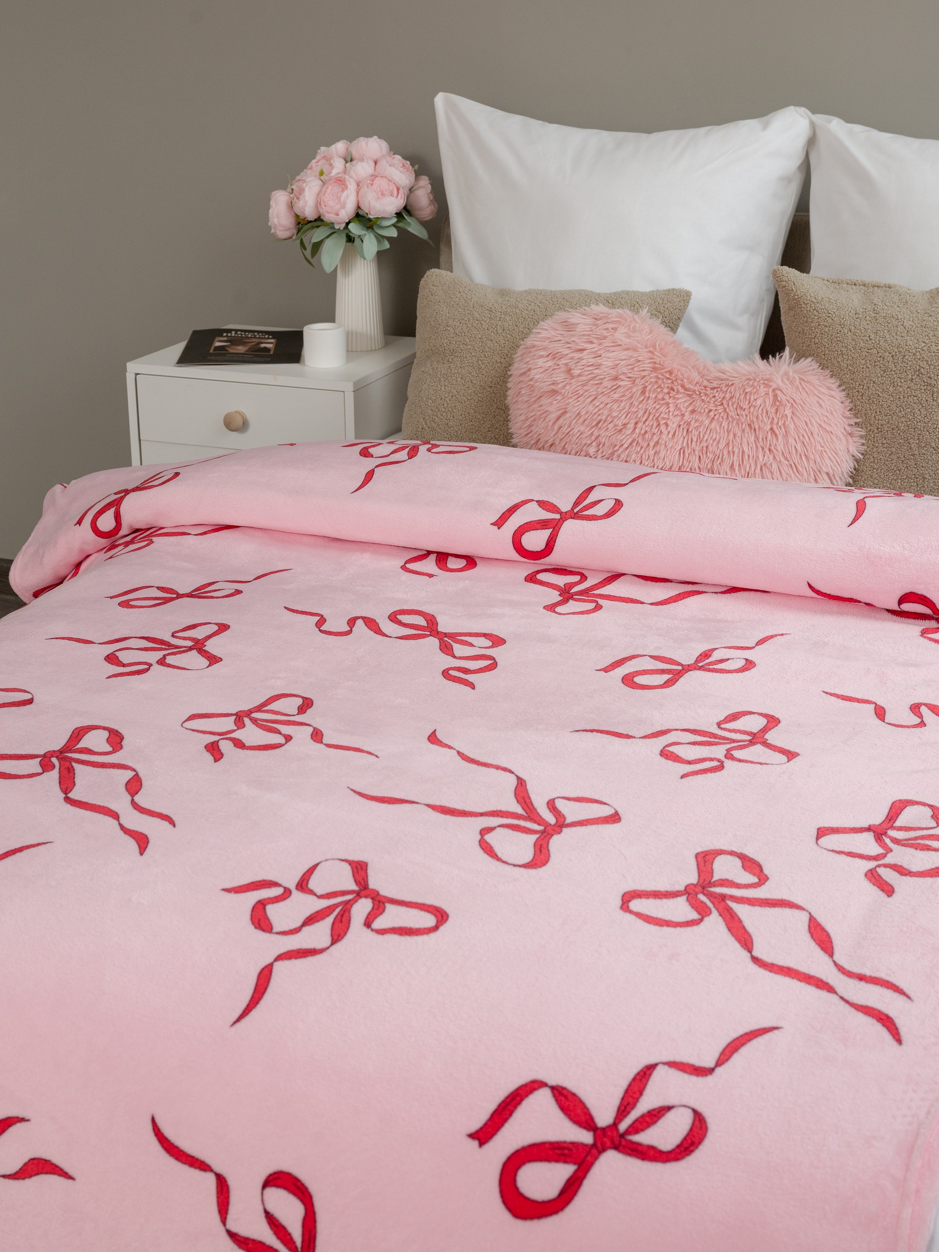 Плед Павлинка Аэро Софт Бантики 150 x 200 см - фото 12