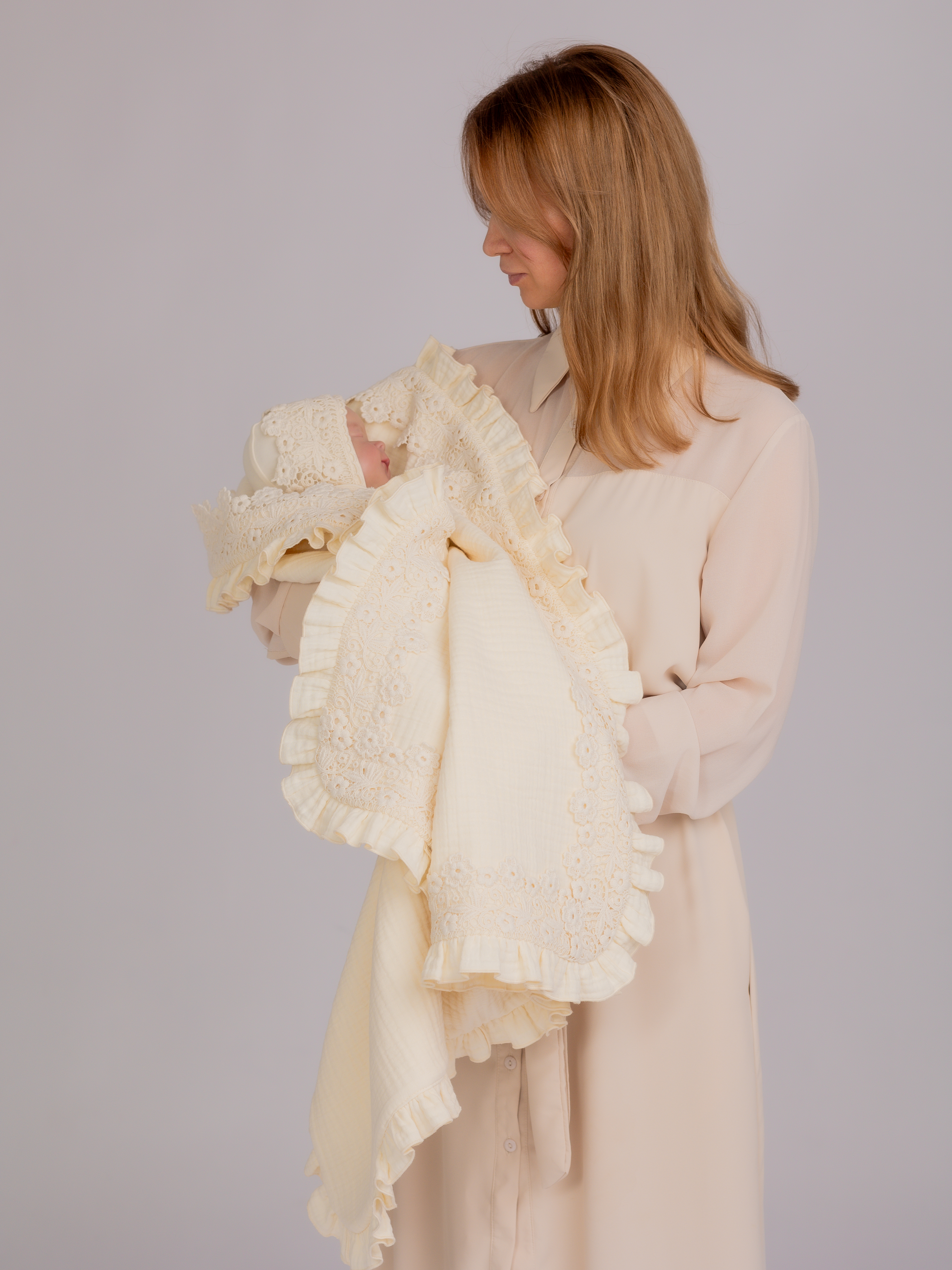 Плед НаследникЪ Выжанова плед для новорожденного 95 x 95 см хлопок - фото 5