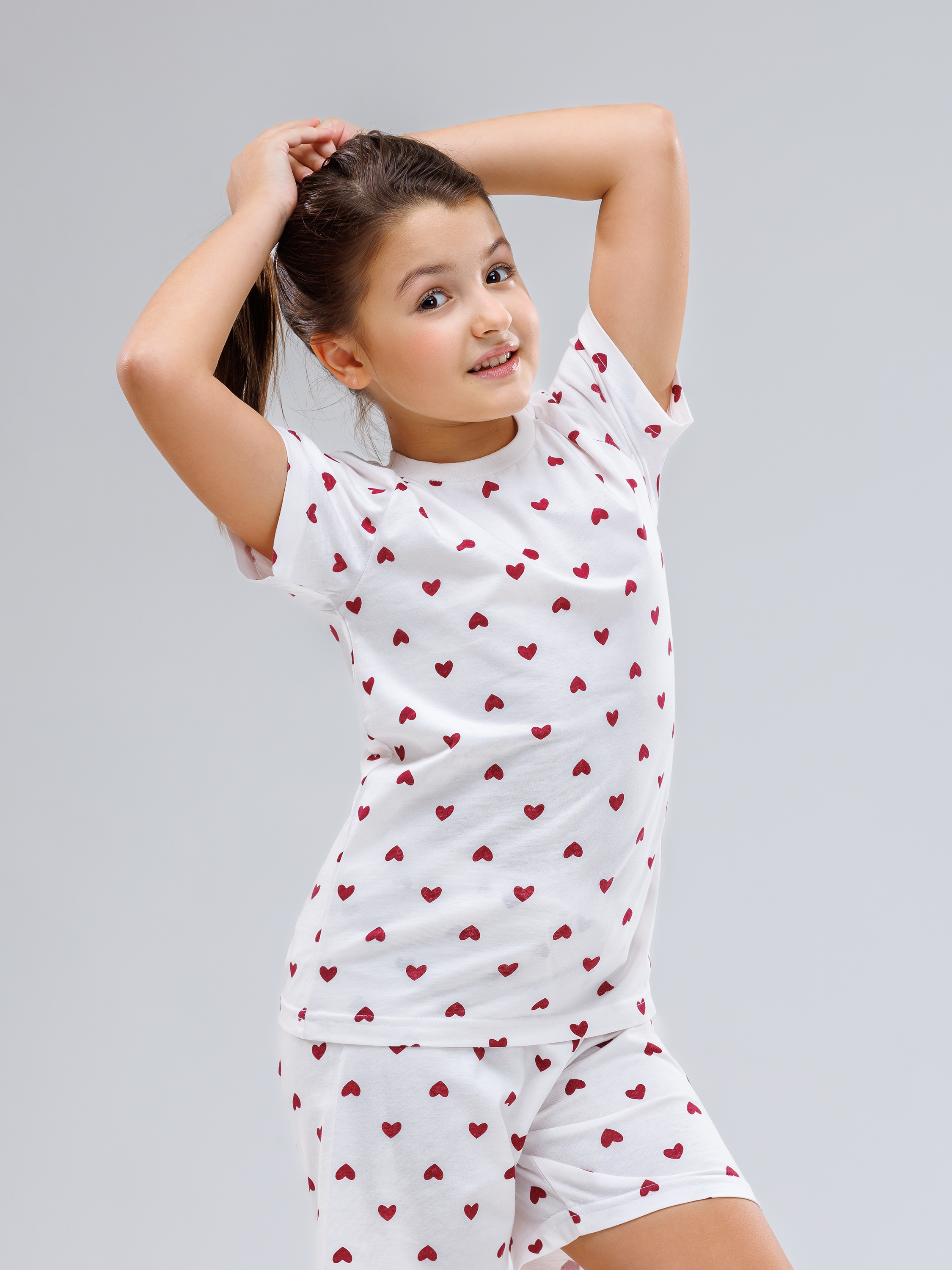 Пижама Babycollection pjm003/sph/k1/016/p2*dмолочный,бордовый - фото 4