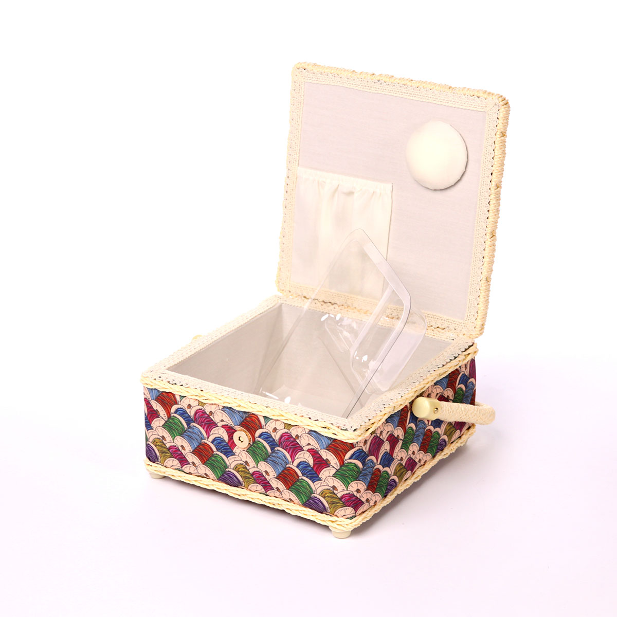 Шкатулка Hobby Pro LY1633S PVC Tray малая декоративная Разноцветные катушки - фото 2
