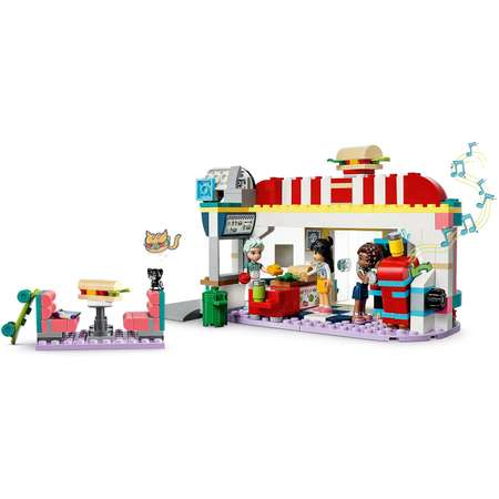 Конструктор LEGO Friends Закусочная в центре Хартлейк блочный