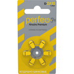 Батарейки Perfeo Za10 6bl Airozinc Premium 6 штук