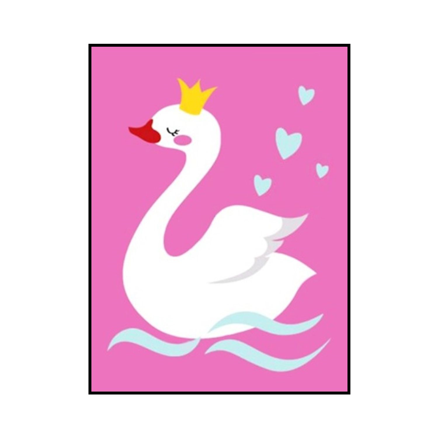 Алмазная мозаика Seichi Лебедь - фото 2