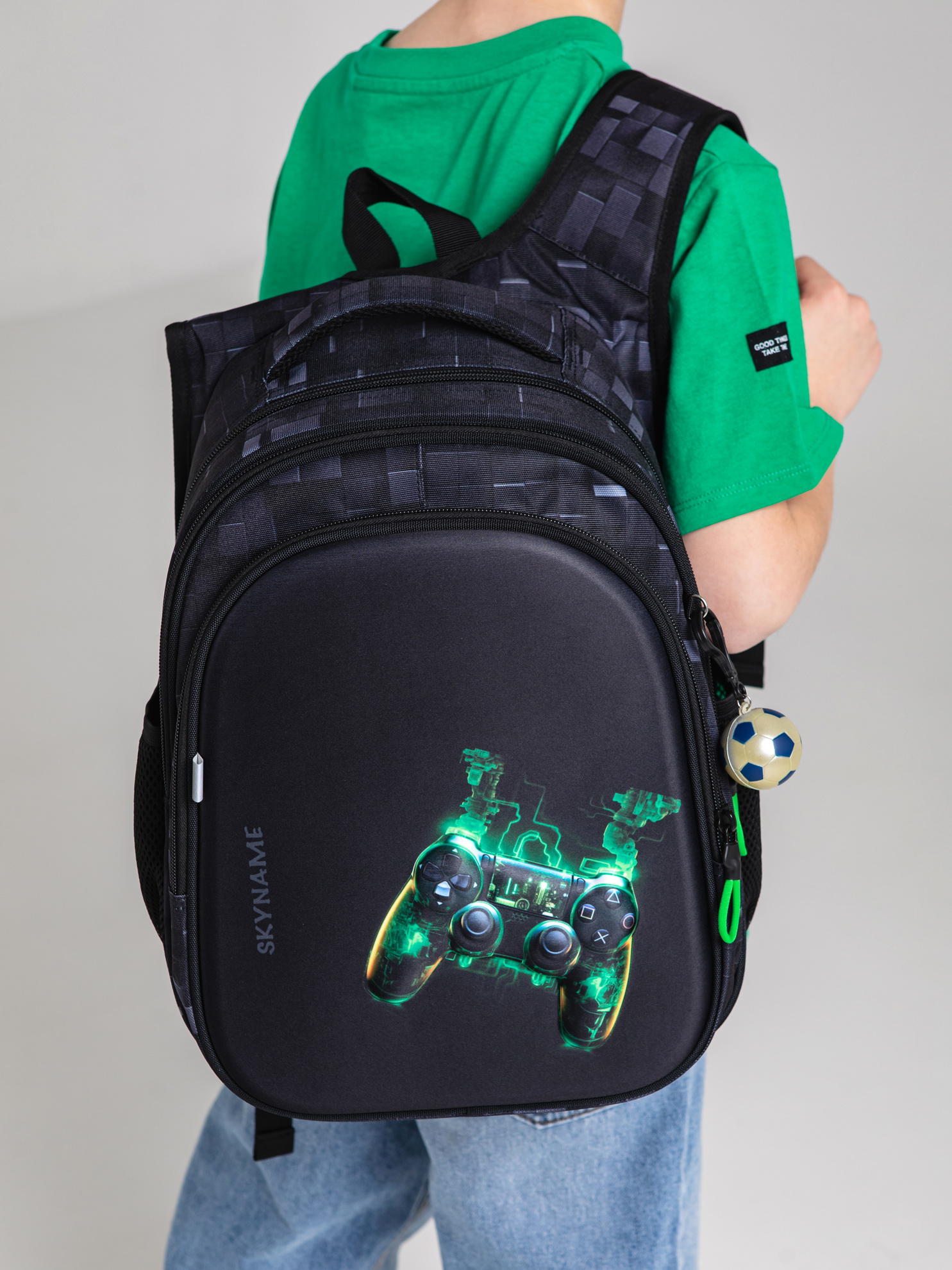 Рюкзак SkyName 1-4 класс, набор 4 в 1 - фото 6