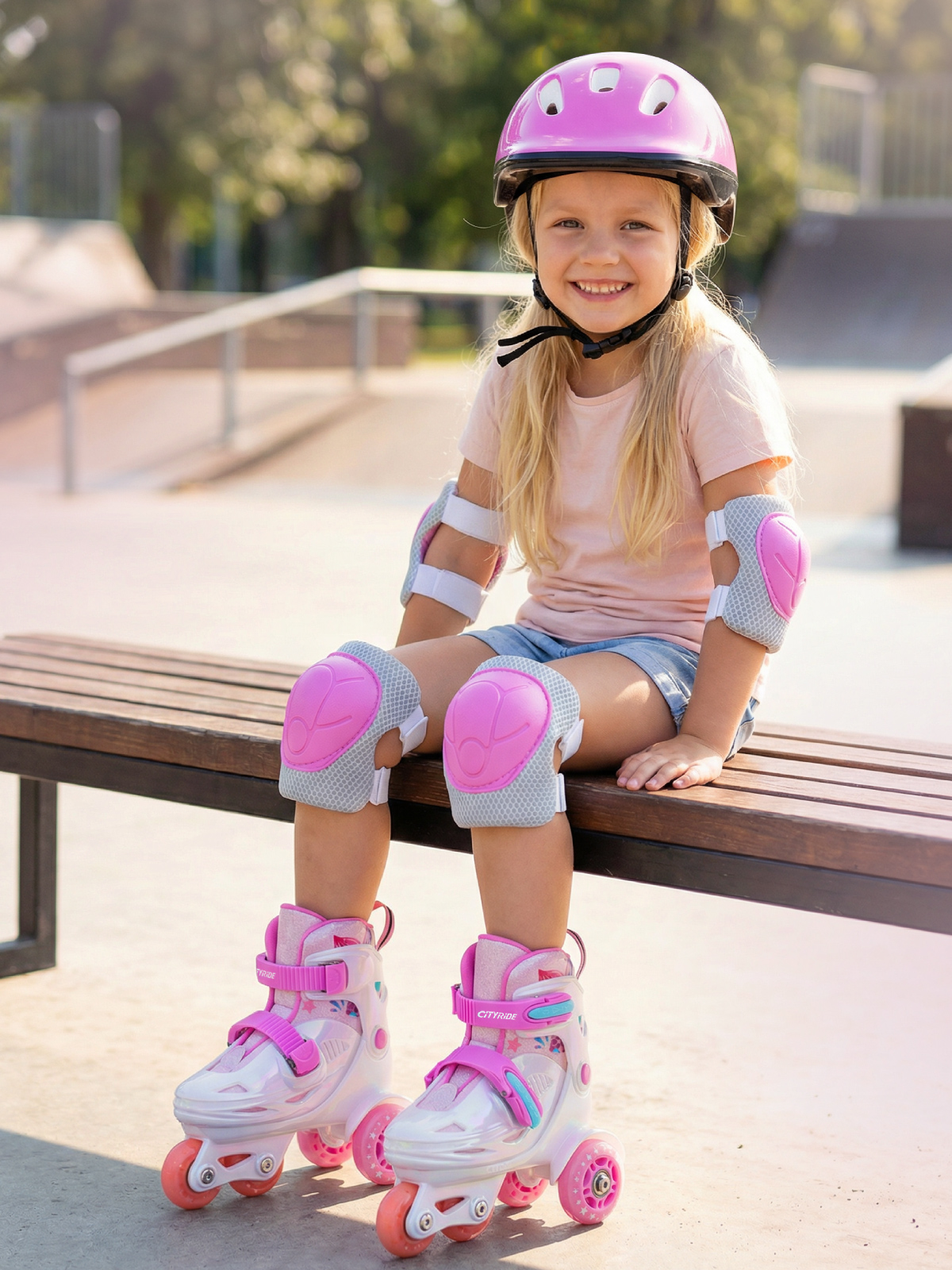 Роликовые коньки CITYRIDE XS 27-30 - фото 7