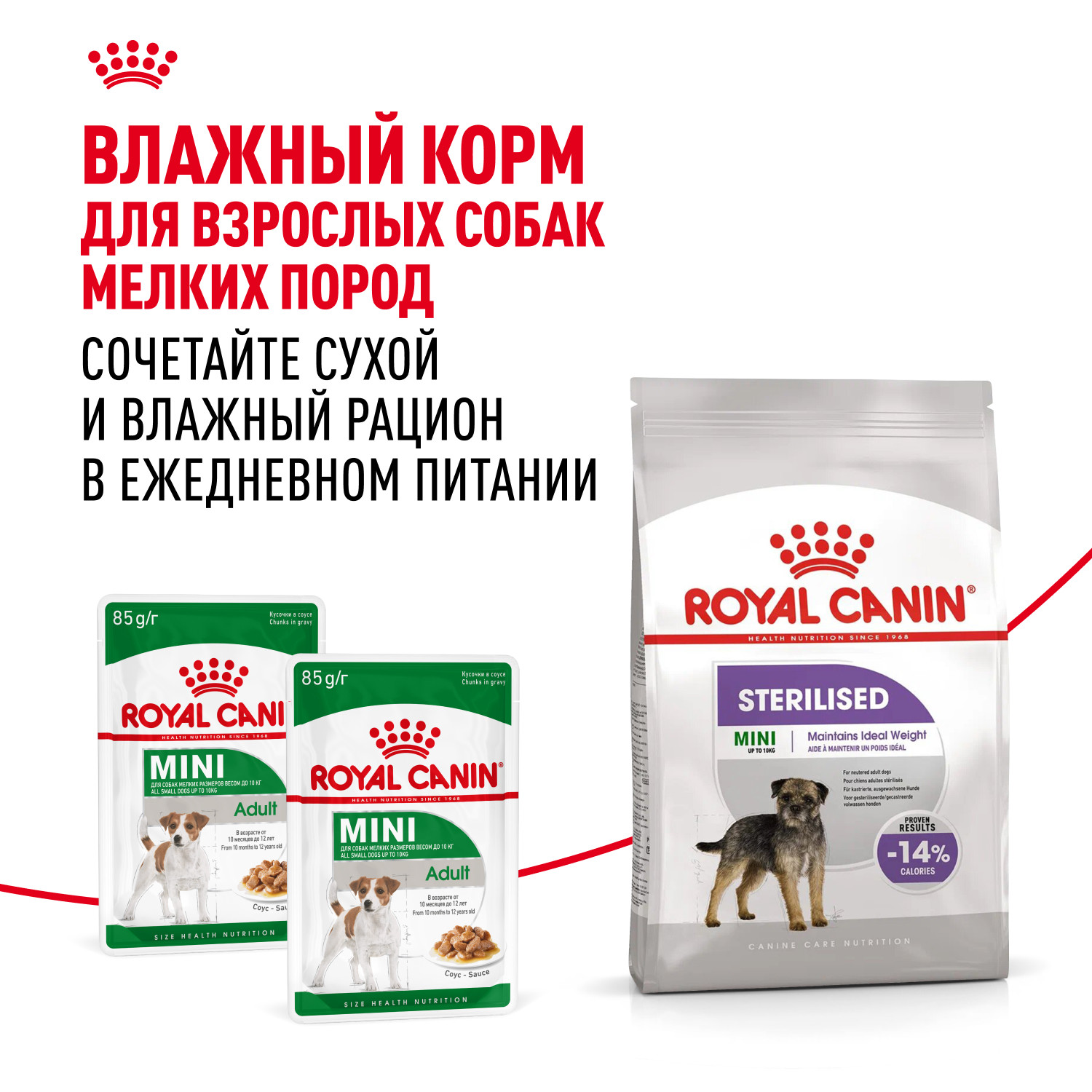Корм для собак ROYAL CANIN Mini Sterilised стерилизованных 3кг - фото 10