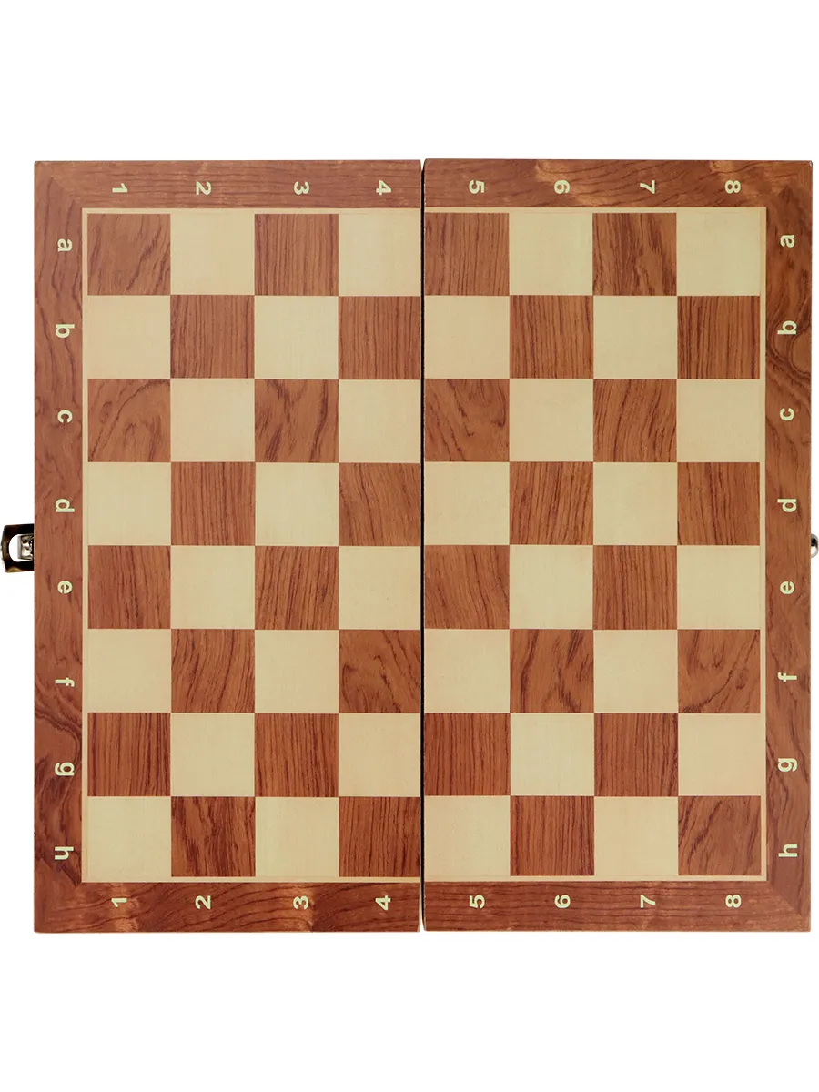 Настольная игра Рыжий кот Шахматы деревянные на магните - фото 8
