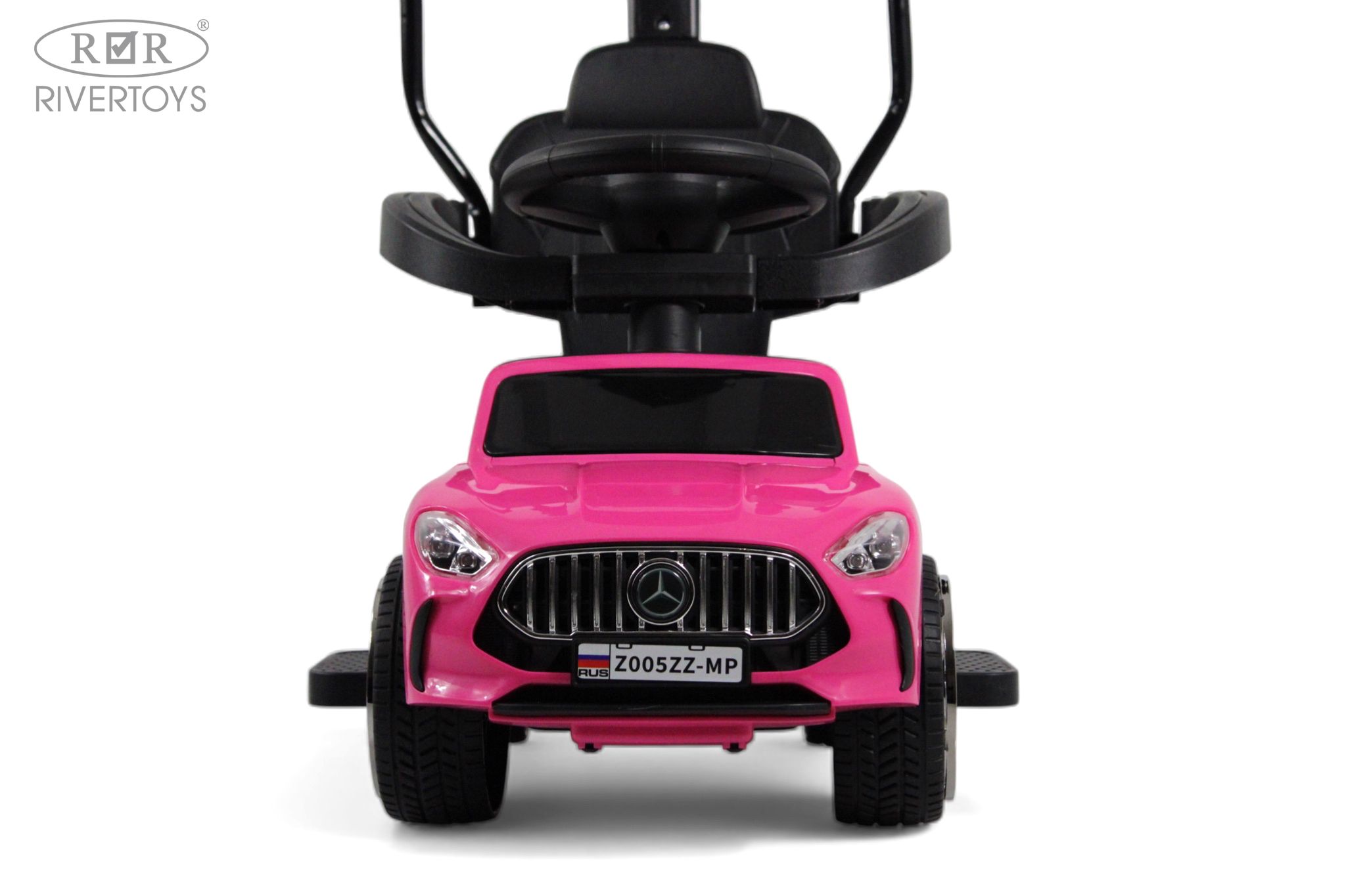 Каталка RIVERTOYS Z005ZZ-MP-PINK розовый - фото 2