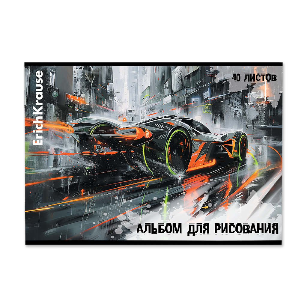 Альбом ErichKrause Adrenaline Speed А4 40 лист. в ассортименте - фото 4