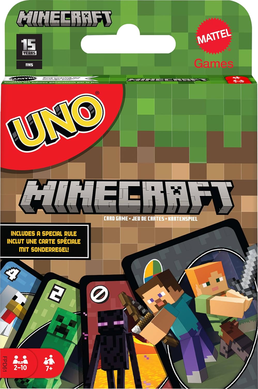 Настольная игра UNO Minecraft - фото 1