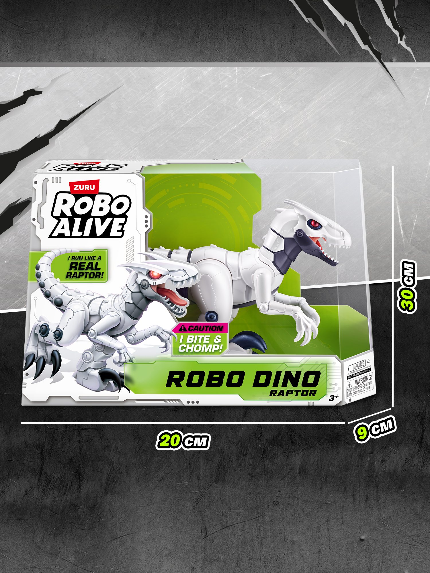 Динозавр РУ Zuru ROBO ALIVE raptor - фото 3