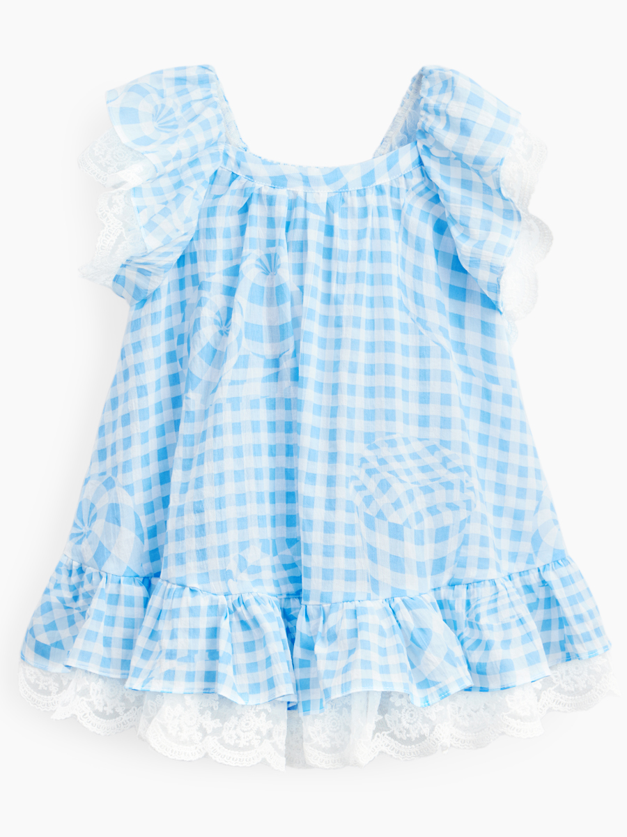 Платье Happy Baby 88189_light-blue-cell - фото 16