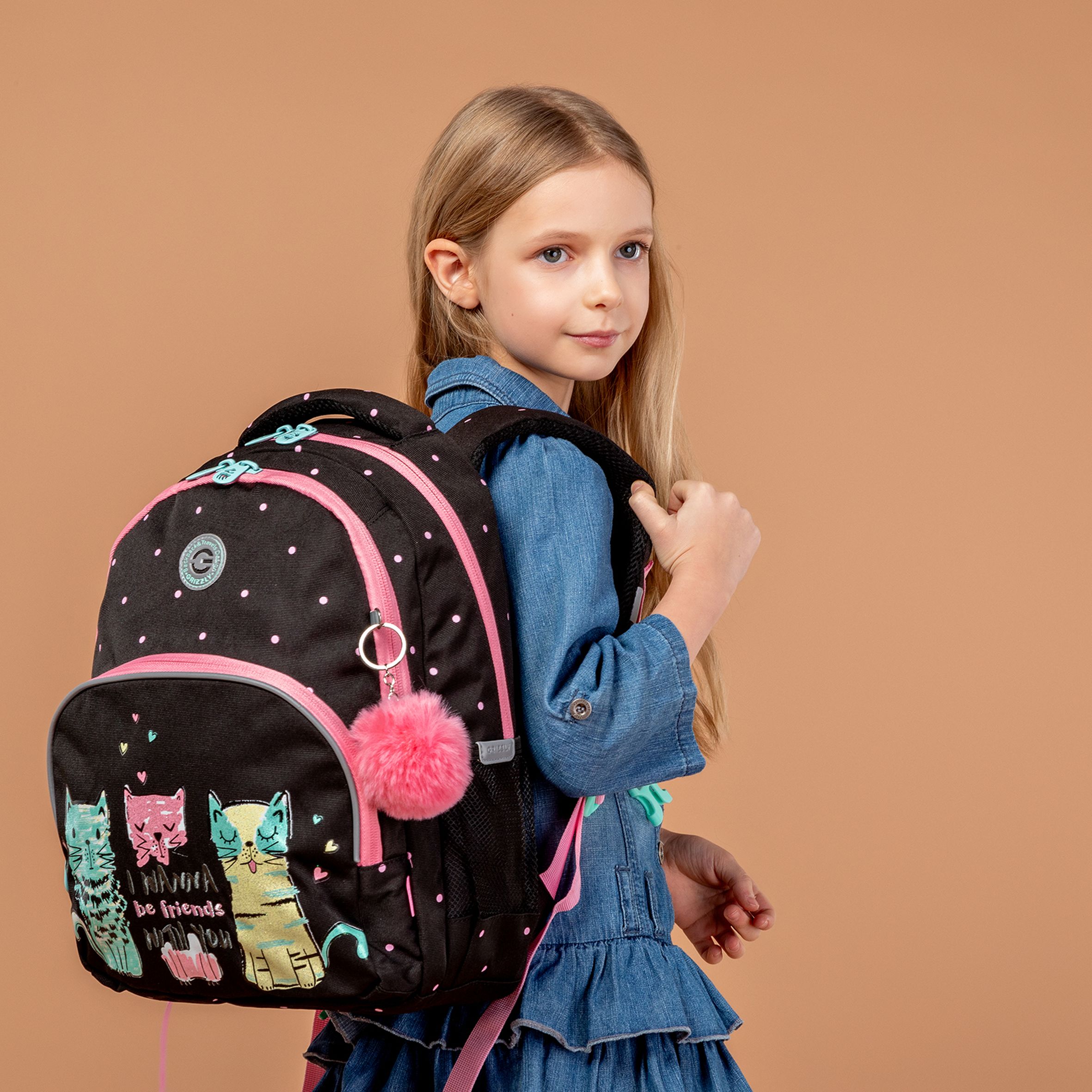 Рюкзак Grizzly для девочки - фото 17