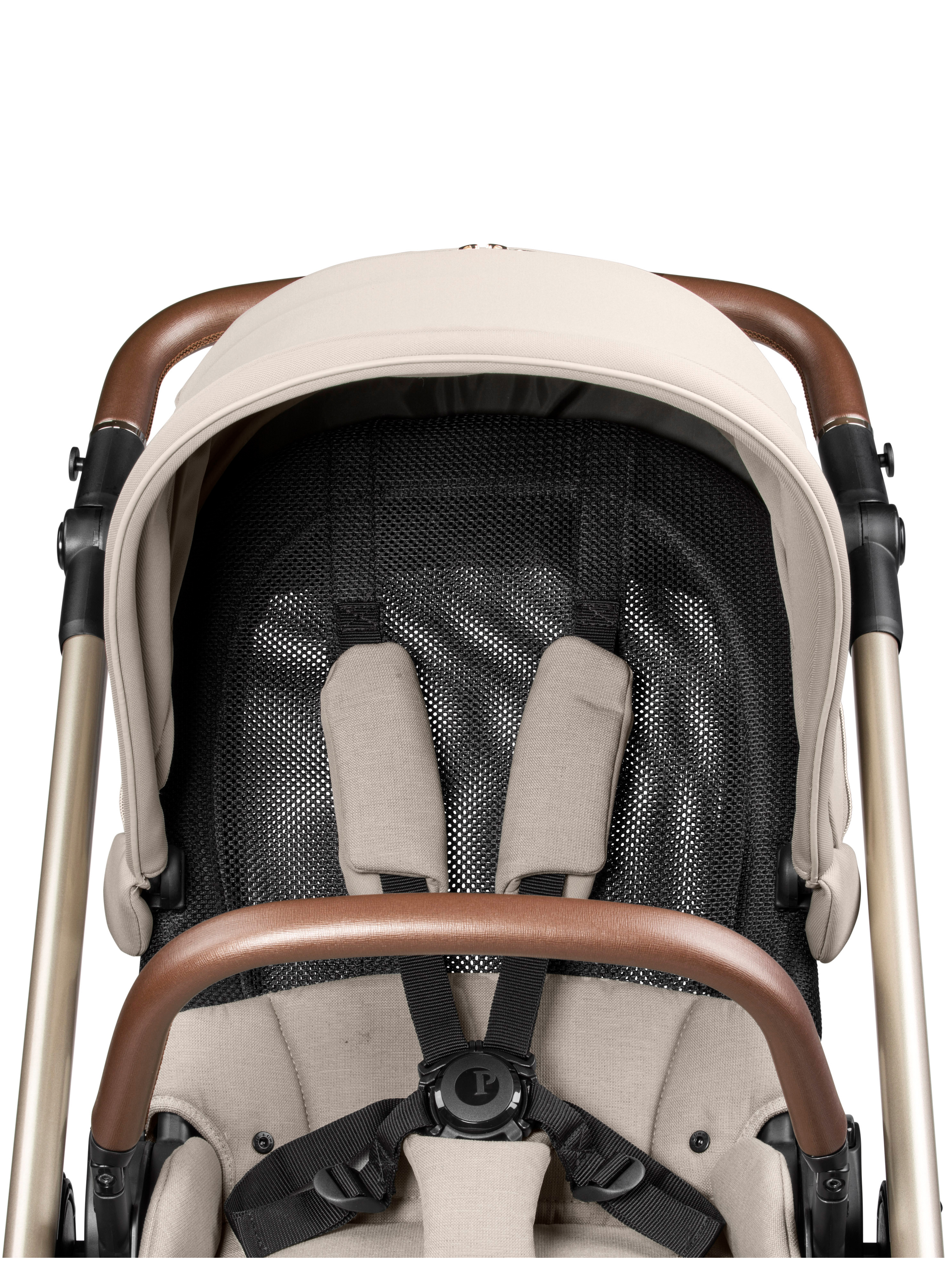 Коляска прогулочная Peg-Perego Veloce TC бежевый - фото 9