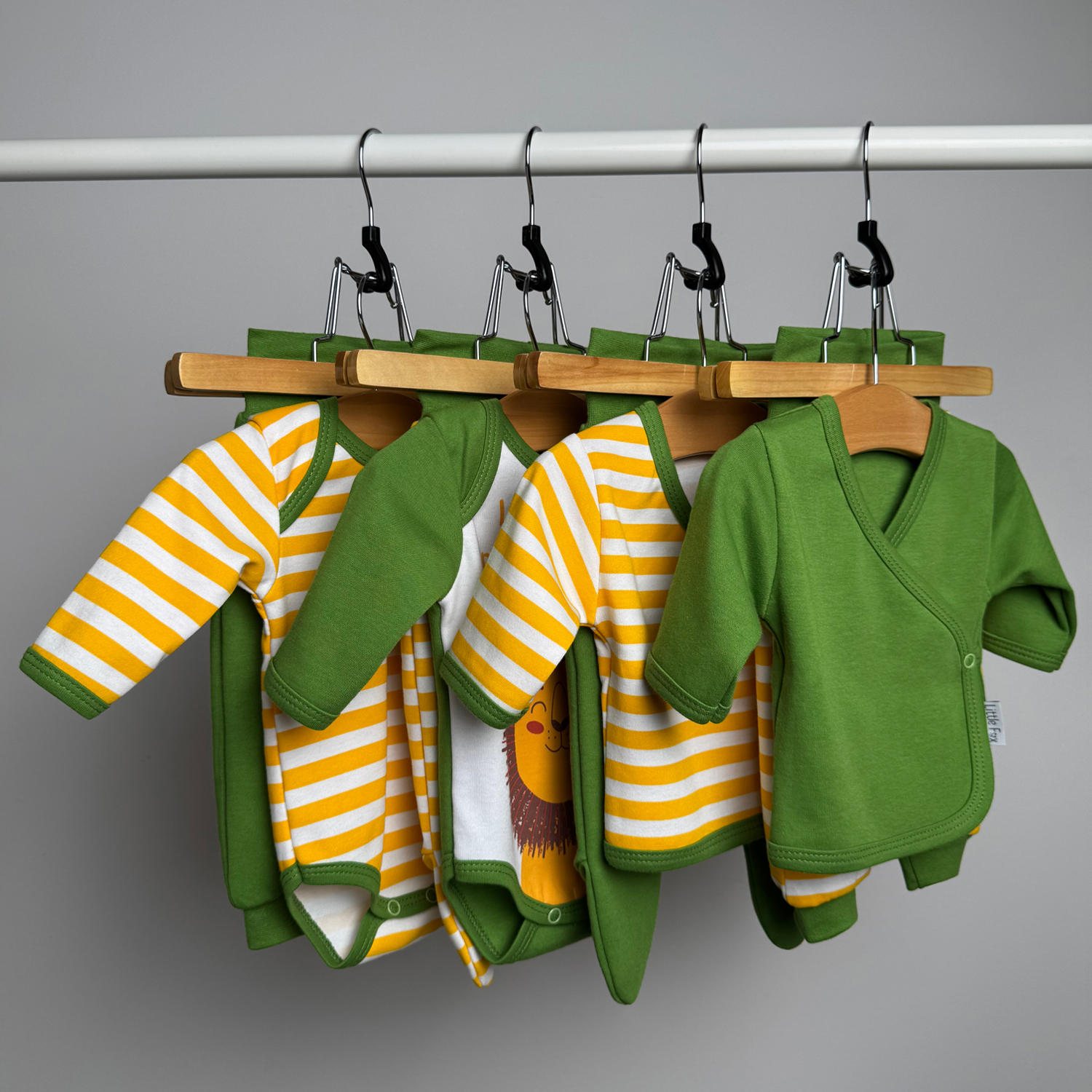 Боди 2 шт Little Fox 1LF2LC04/17 - фото 13