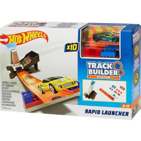 Дополнительная секция Hot Wheels Скоростная пусковая установка с пусковой установкой