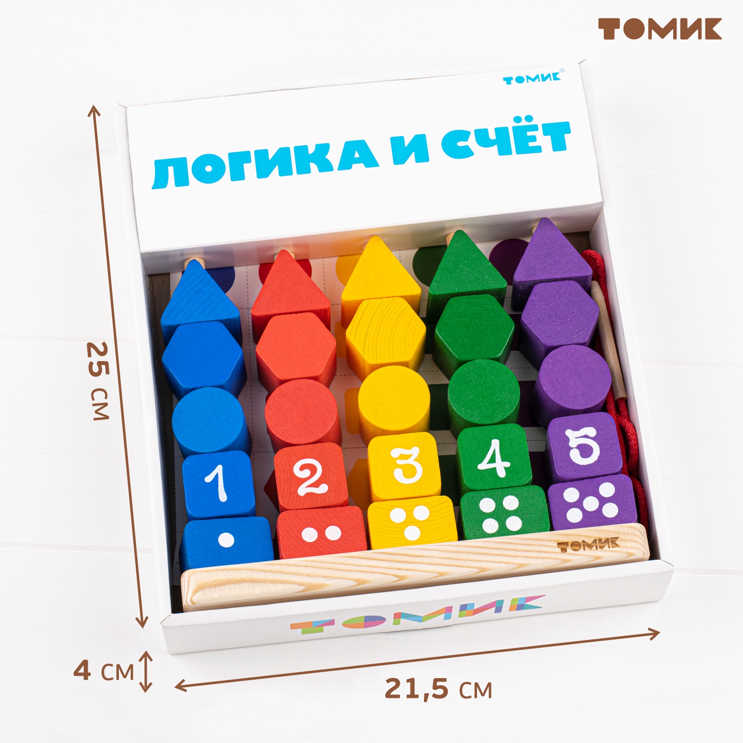Игрушка Томик сортер Логика и счет - фото 7