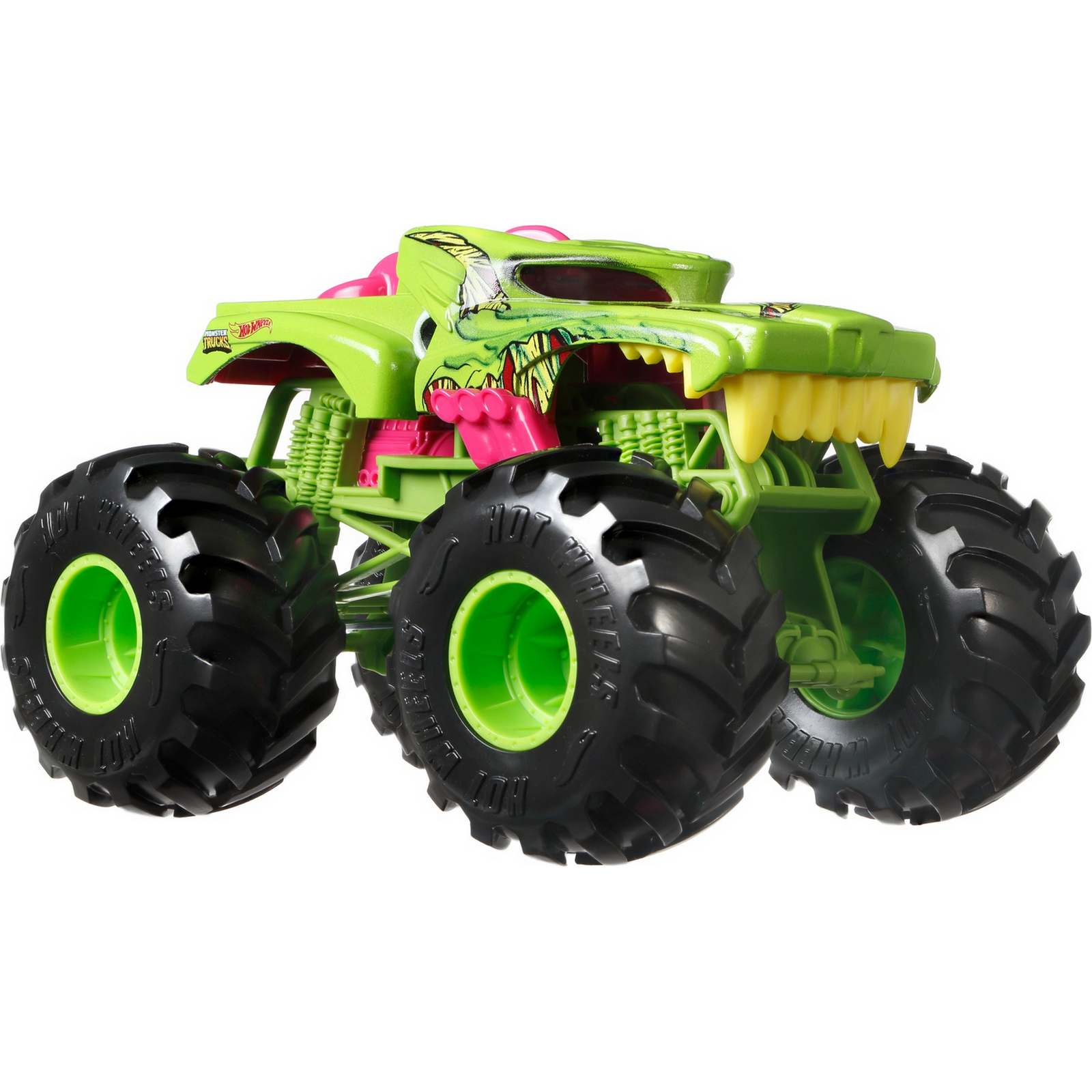 Автомобиль Hot Wheels Monster Tracks 1:24 FYJ83/GTJ39 - фото 3