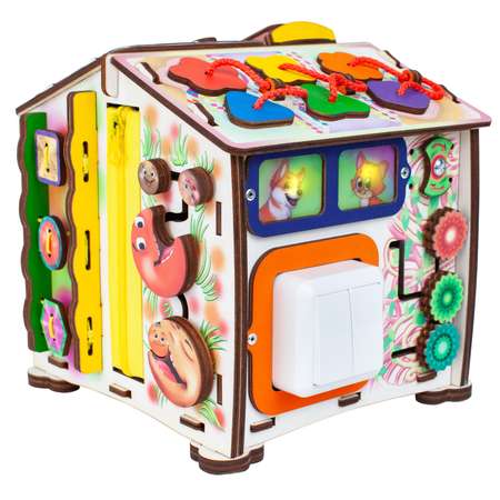 Игрушка Jolly Kids бизиборд Домик