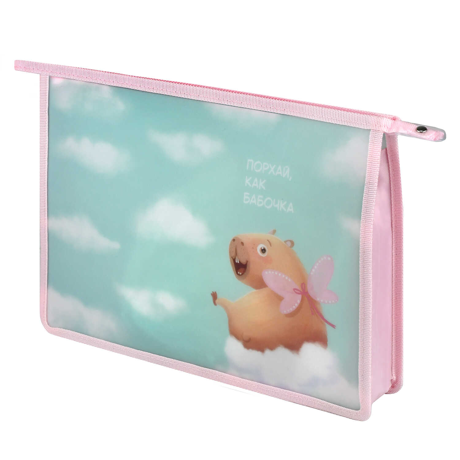 Папка для тетрадей Феникс + Капибара А4 - фото 1