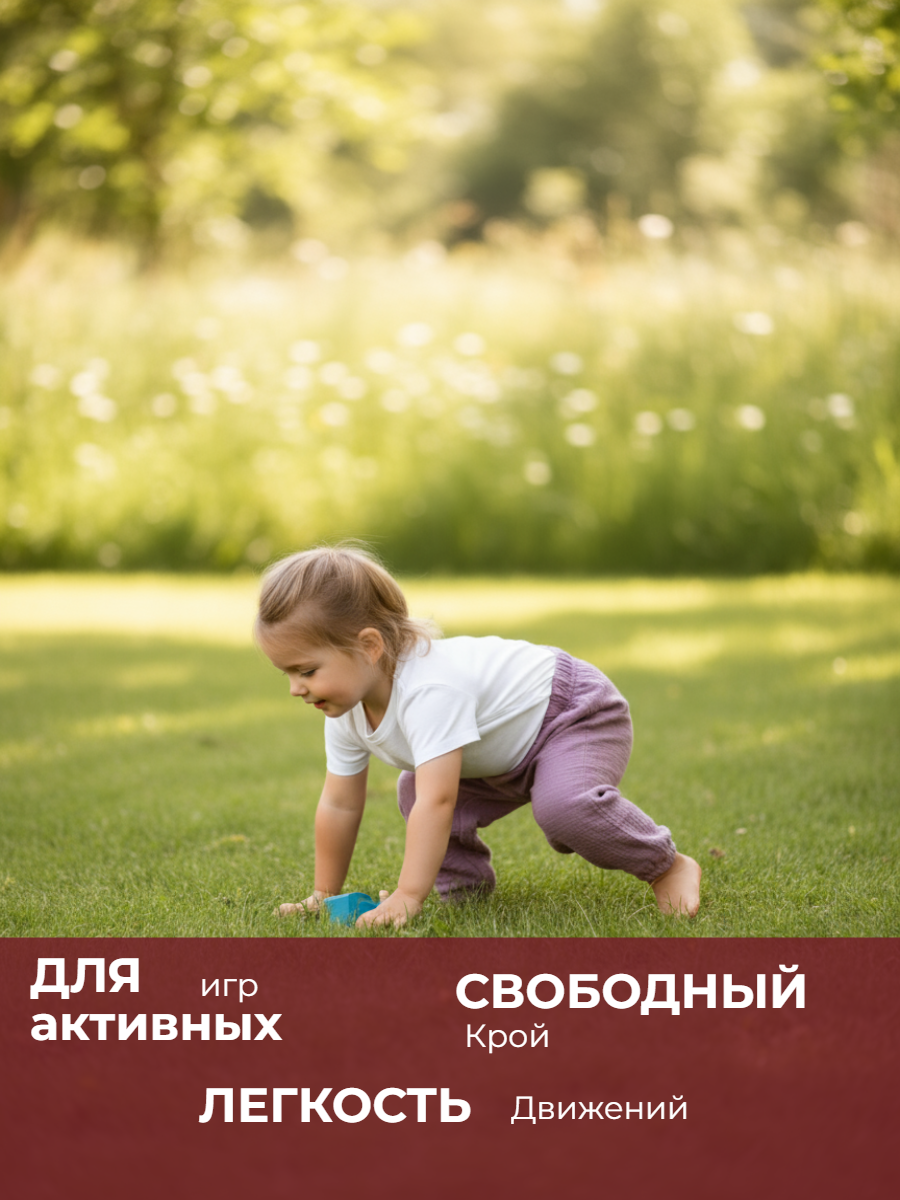 Брюки КВАРК лук 461875160 - фото 3