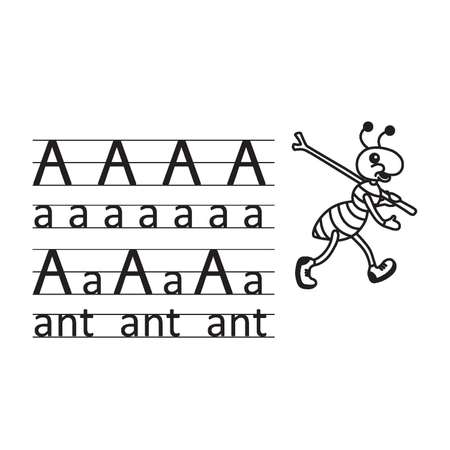 Книга Учим английский алфавит 2202030049