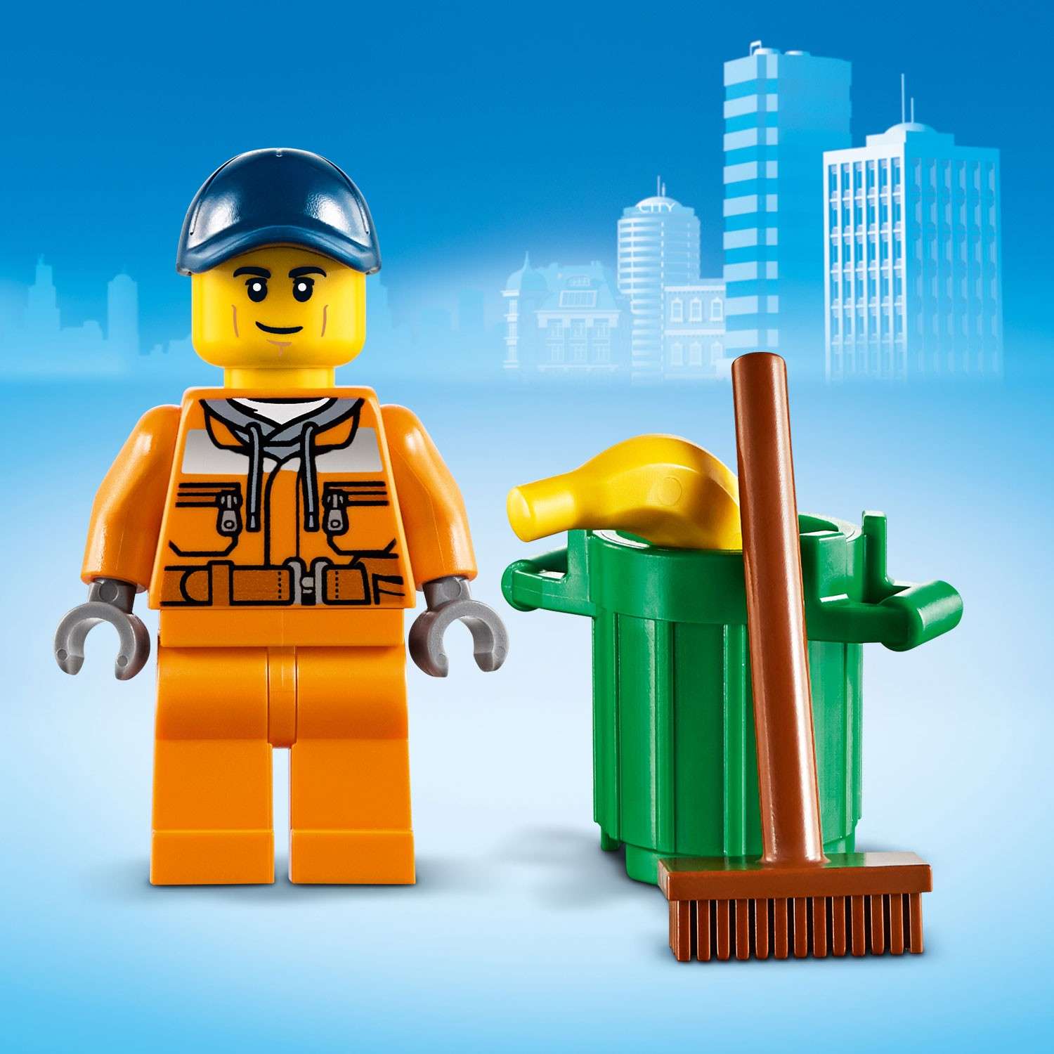 Конструктор LEGO City Great Vehicles Street Sweeper - фото 9