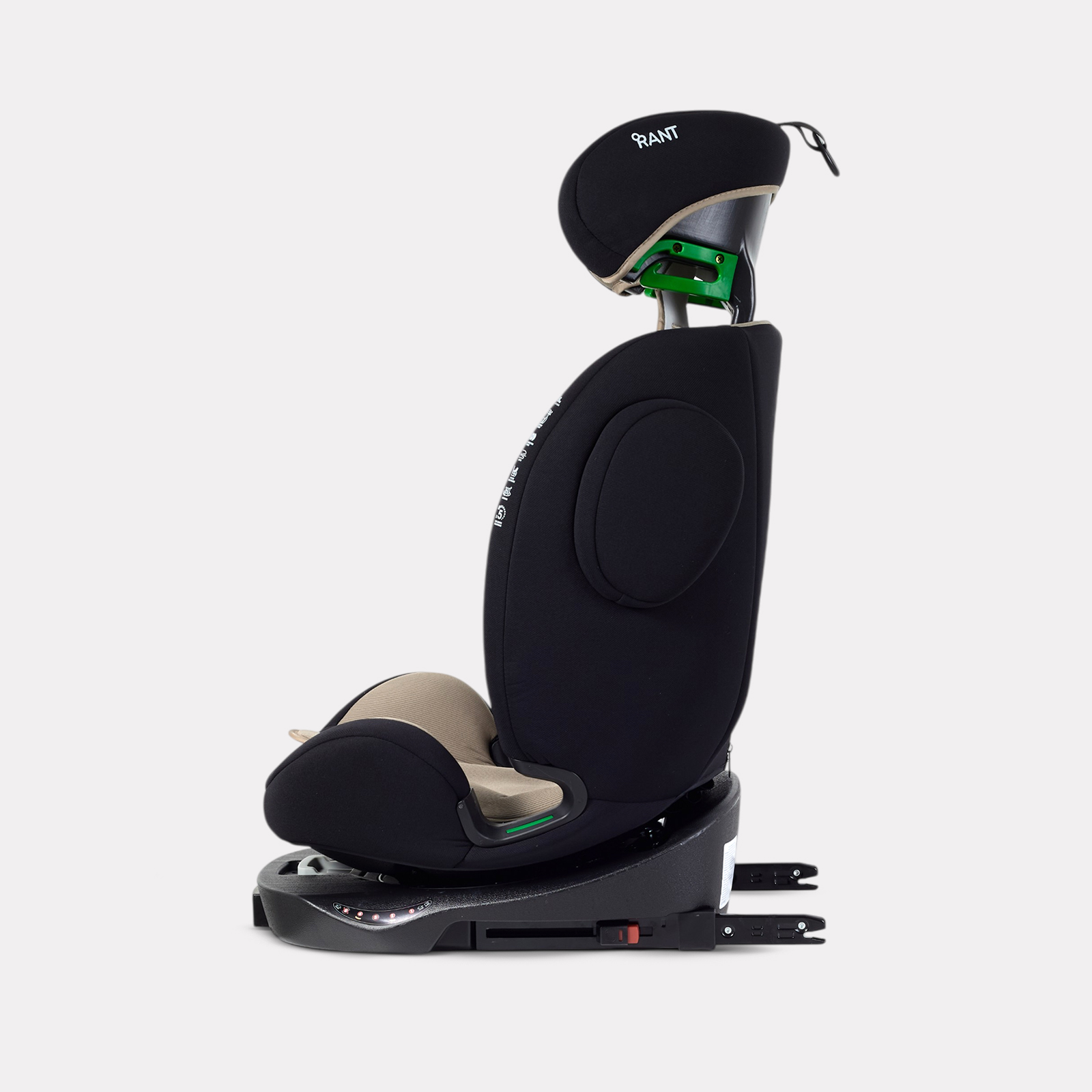Автокресло Rant Basic Dynamic Isofix 0+/1/2/3 (0-36 кг) коричневый - фото 2