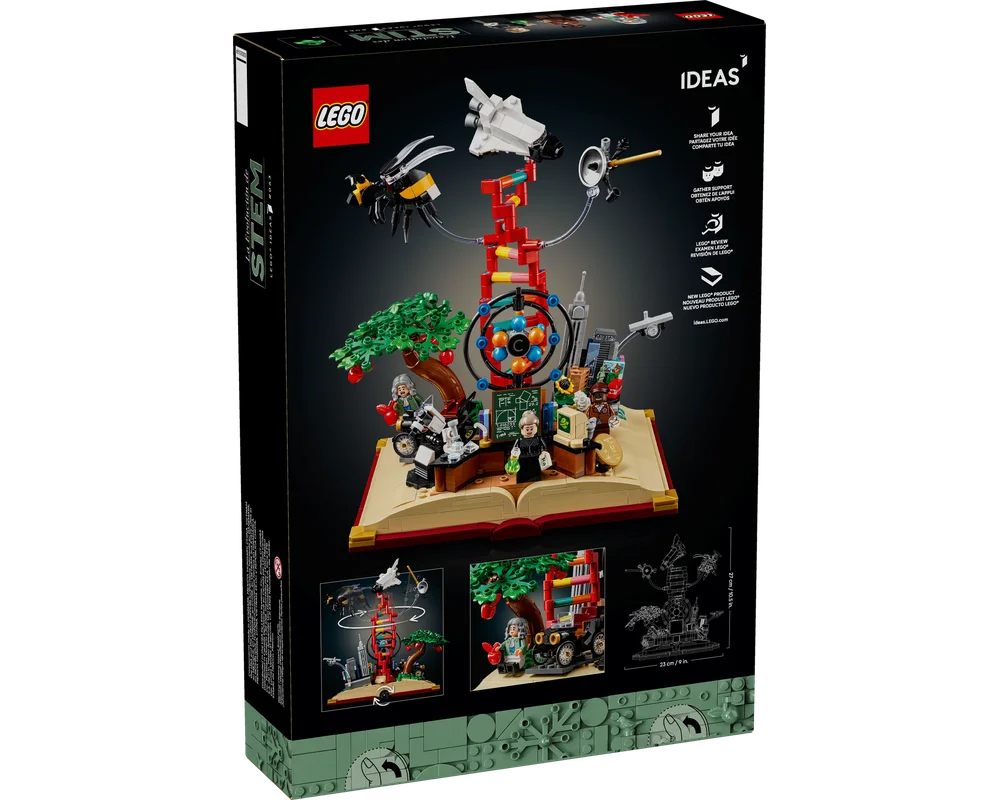 Изображение товара Конструктор LEGO Ideas 21355 Эволюция STEM для взрослых и детей Изображение товара Конструктор LEGO Ideas 21355 Эволюция STEM для взрослых и детей