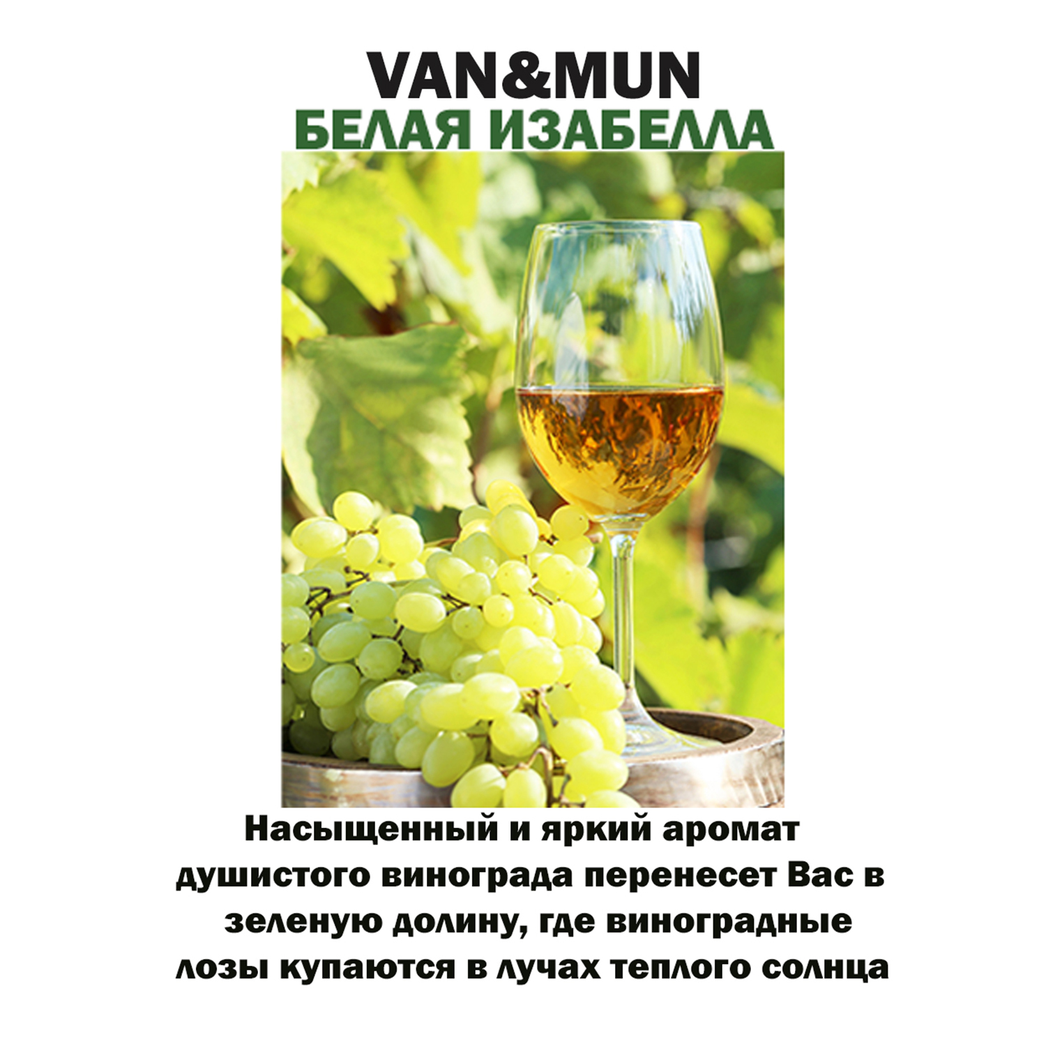 Ароматический наполнитель VANandMUN аромат Белая Изабелла 100мл - фото 2