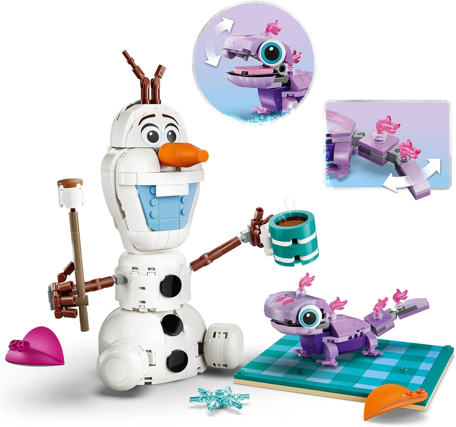 Конструктор LEGO Disney Веселый пикник Олафа и Бруни 478 дет. - фото 3