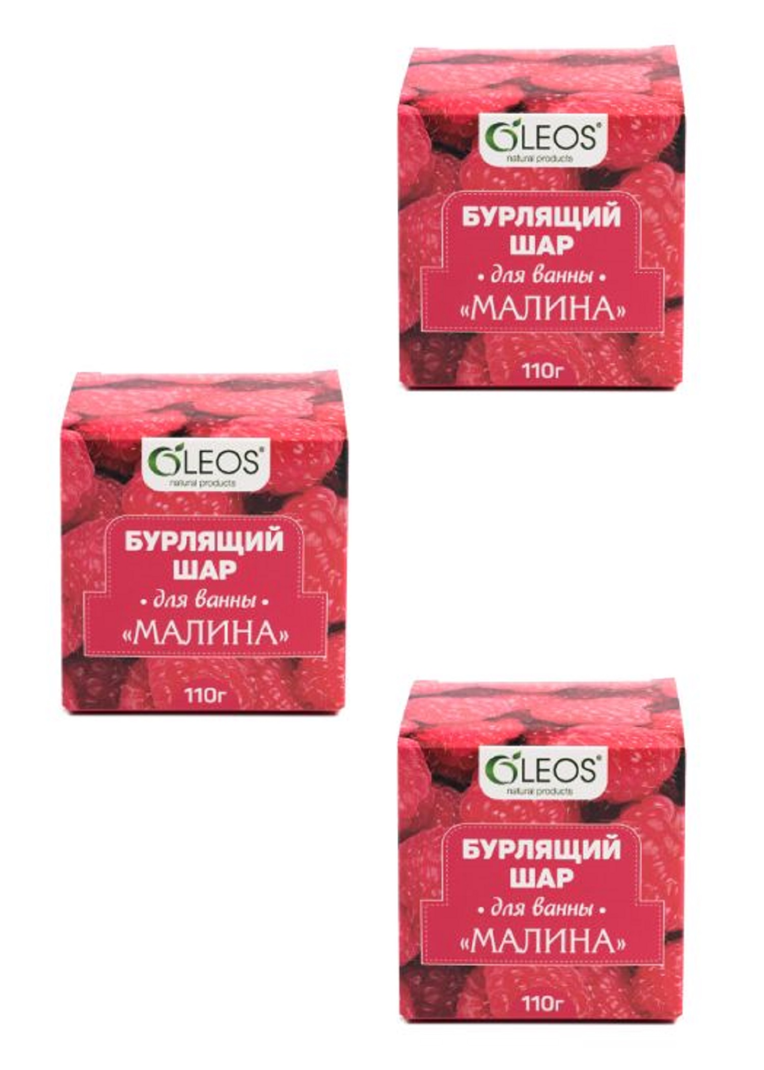 Бомбочка Oleos 3 шт. - фото 1