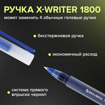 Ручка гелевая Brauberg 10 шт.
