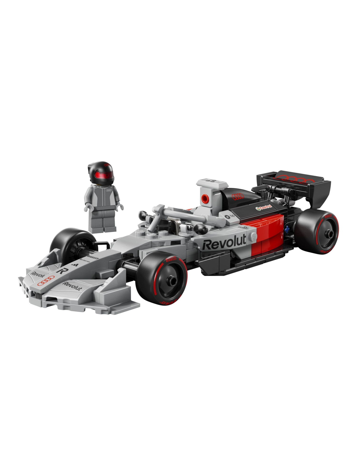 Конструктор LEGO Speed Champions Audi Revolut F1 Team R26 215 дет. - фото 9