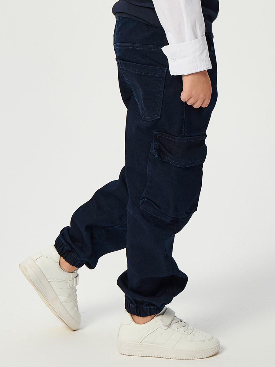 Джинсы HappyFox HF00801т.синий - фото 9