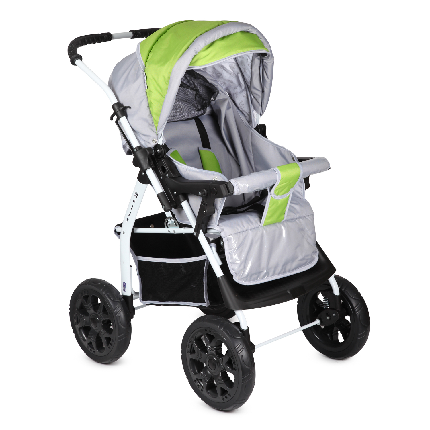 Коляска трансформер Babyton Grey-Green - фото 9