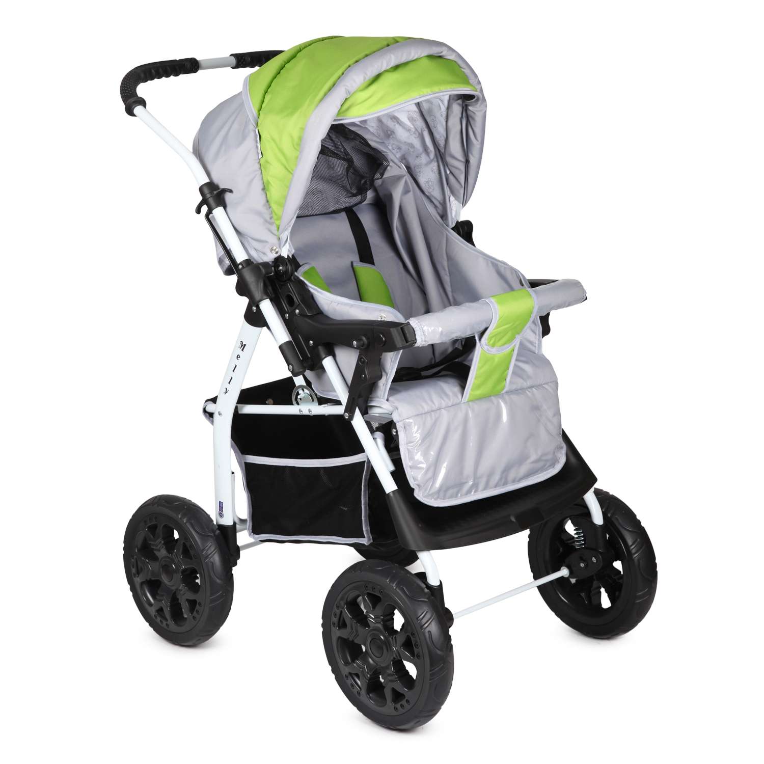 Коляска трансформер Babyton Grey-Green - фото 9