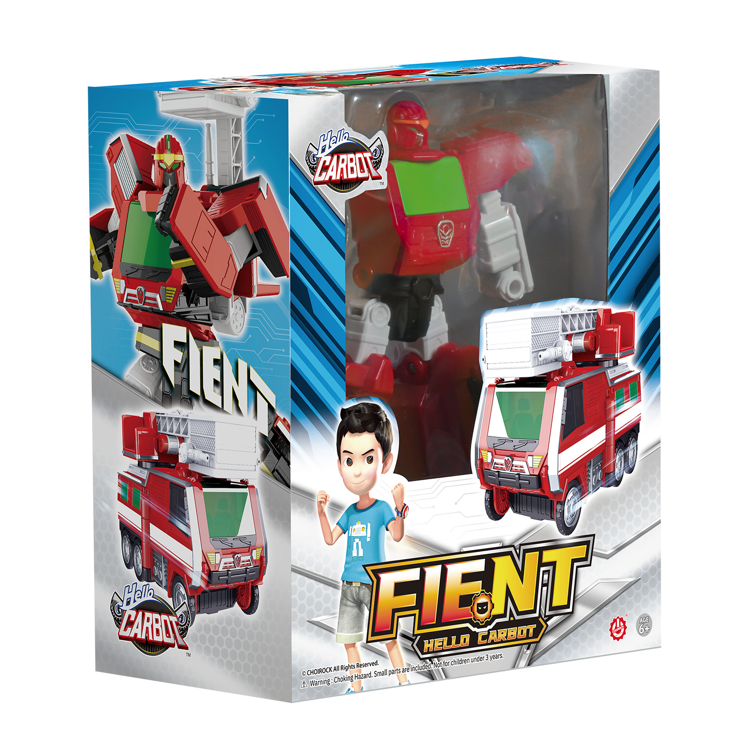 Игровой набор Hello Carbot Трансформер Fient 15 см S7 - фото 19