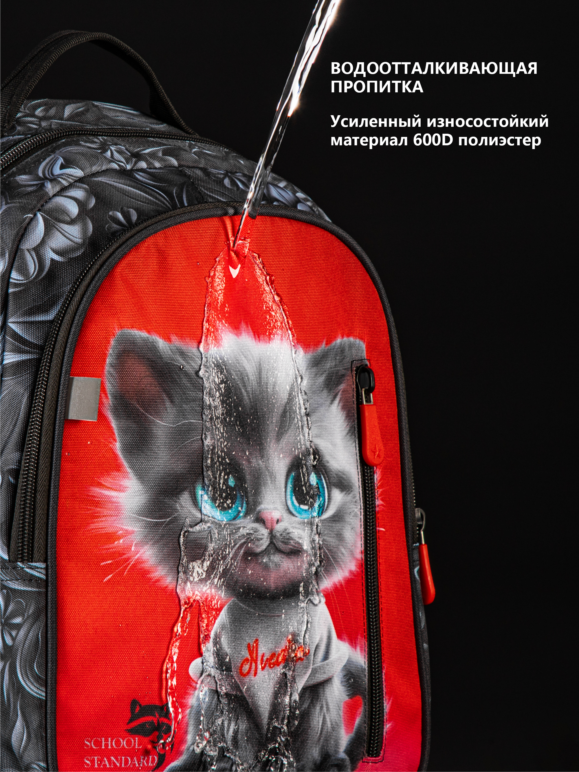 Рюкзак School Standard первокласснику набор 4 в 1 - фото 14