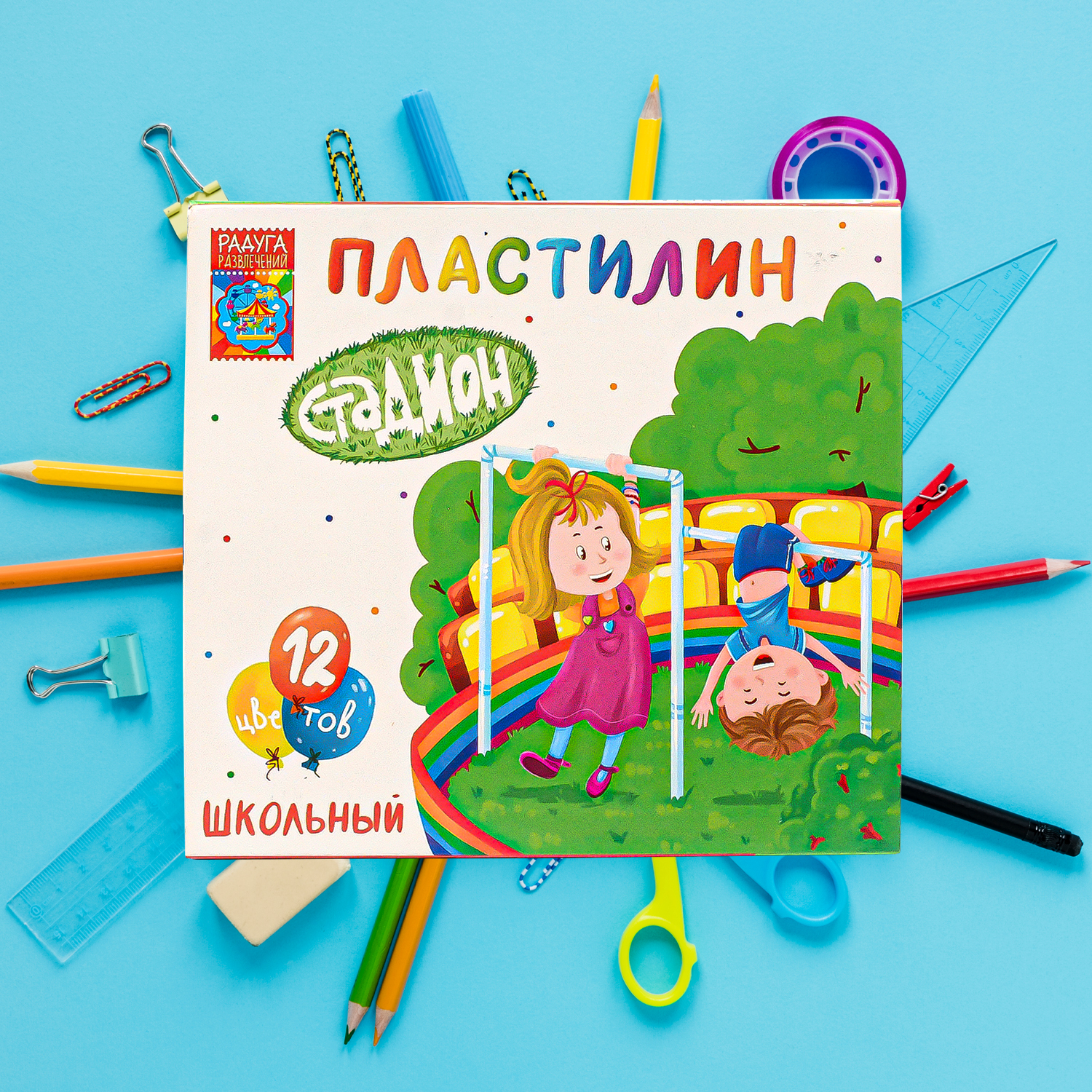 Пластилин Madliani 12 цв. - фото 2