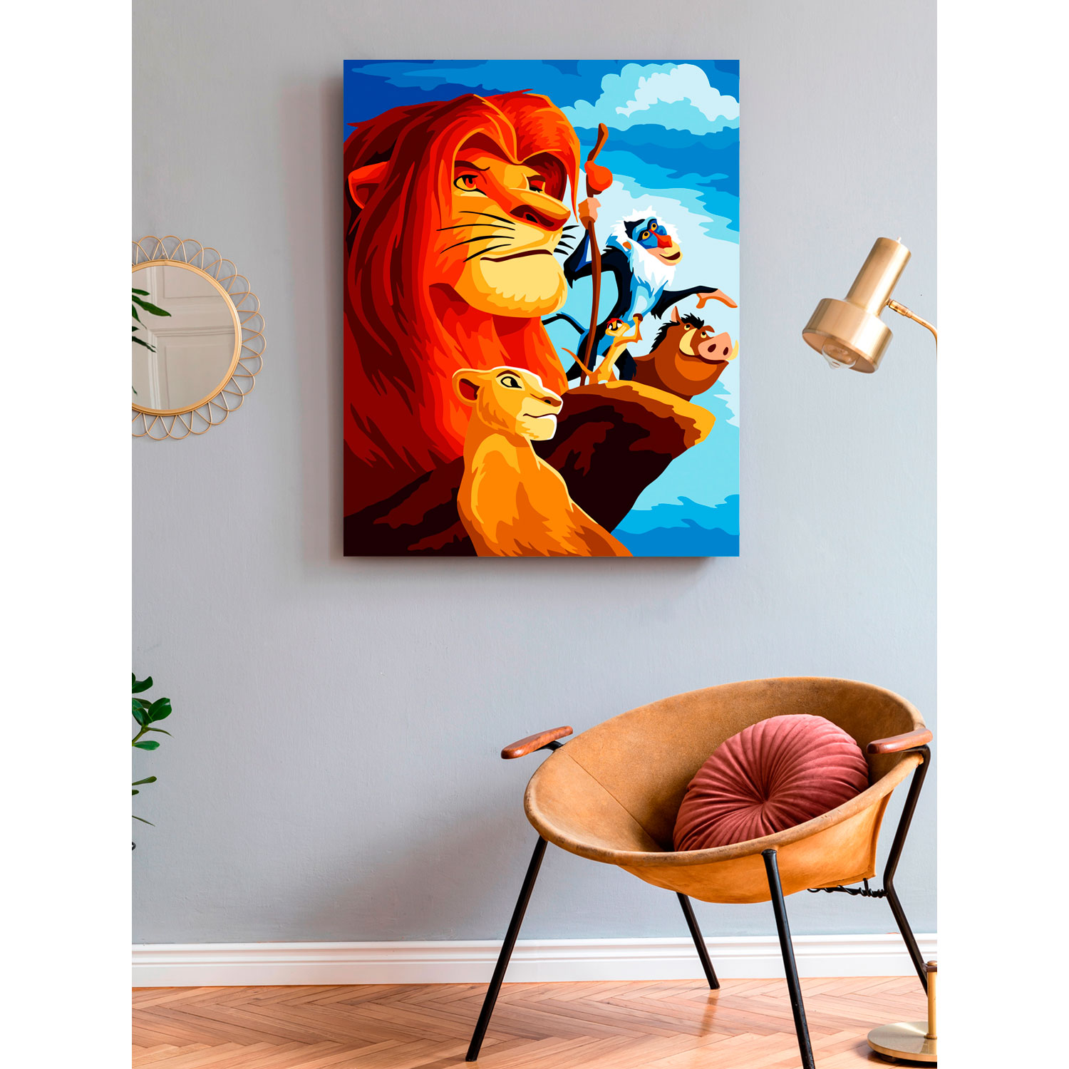 Картина по номерам Art on Canvas Король Лев в ассортименте - фото 3
