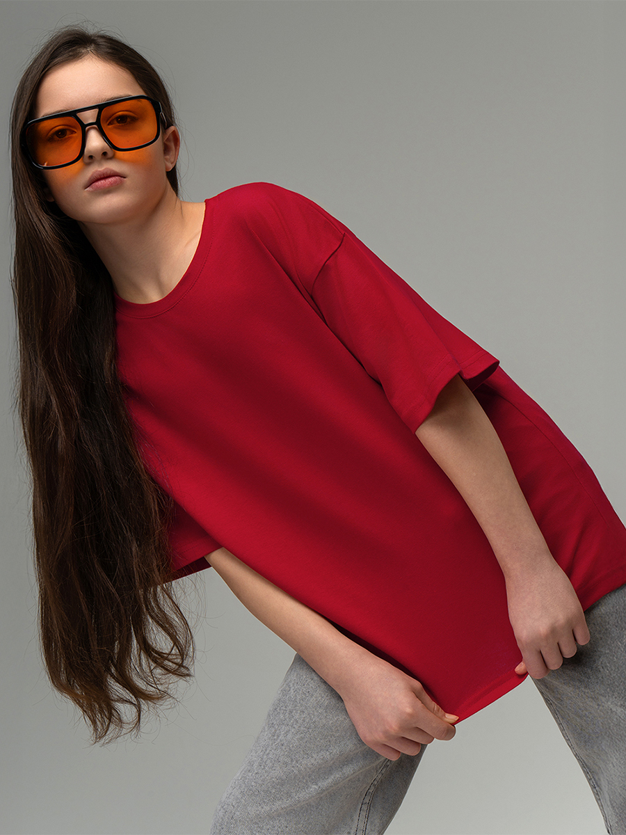 Футболка HappyFox HF0178SPкрасный - фото 11