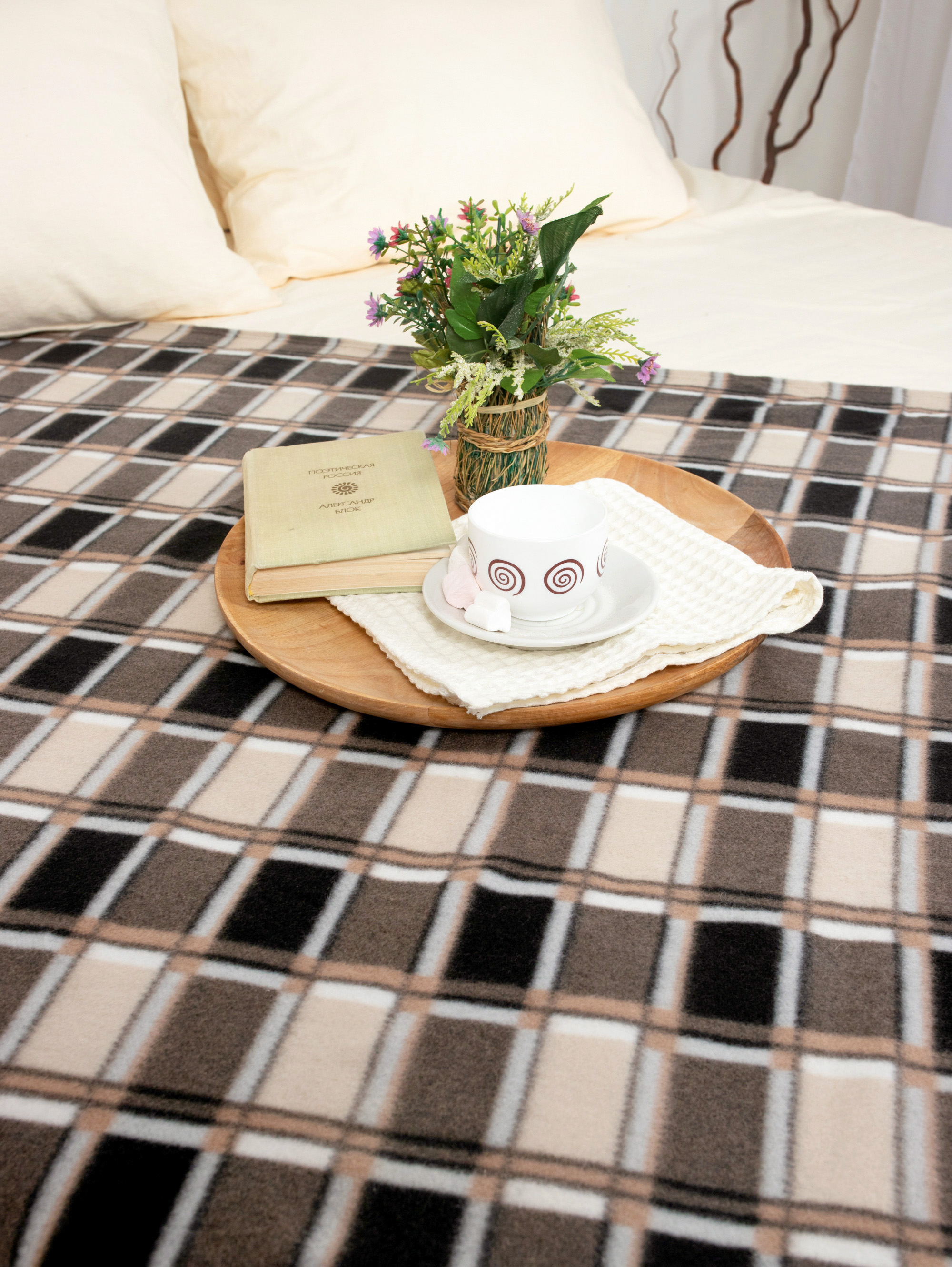 Плед Wellness WP135-Шеффилд 130 x 150 см флис - фото 9