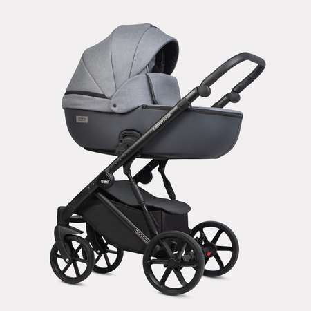 Коляска 3в1 Riko Basic Montana Plus серый